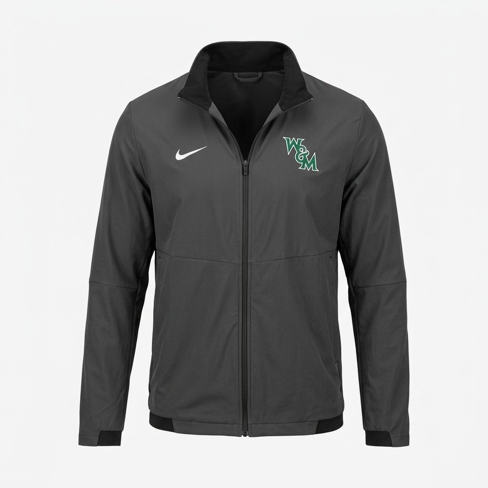 Nike Dri-FIT William & Mary Tribe Full Zip Jacket Men XL College Sports Game Day